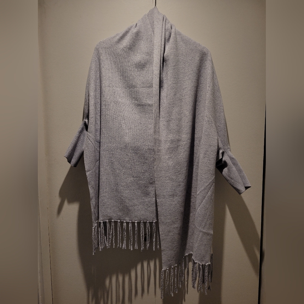 soia & kyo scarfigan with fringe